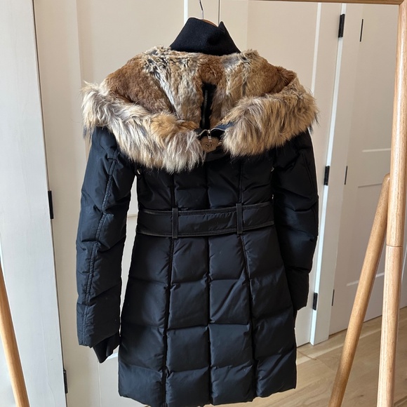 Mackage Montreal Trish Down Black Puffer Parka Coat Size XXS - Picture 4 of 10